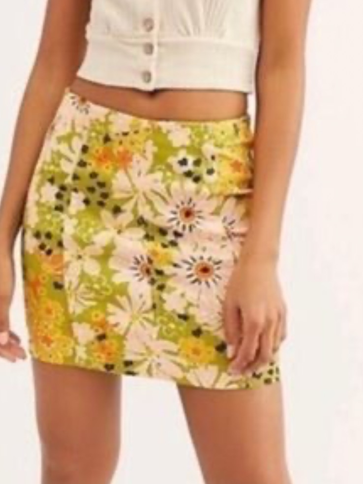 Free People Modern Femme Floral Skirt | Large